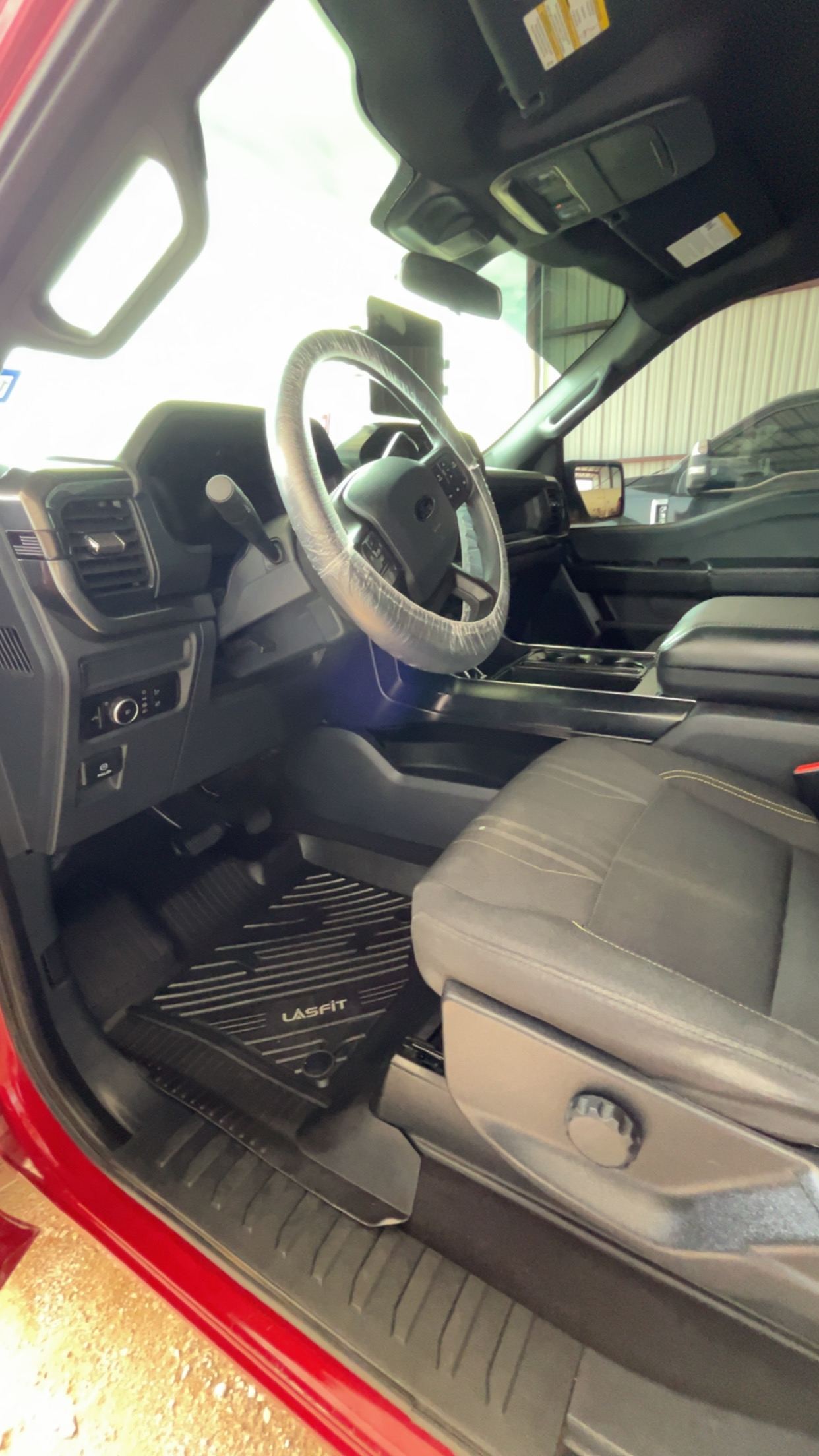 Ford F-150 &mdash; interior floor mat detail