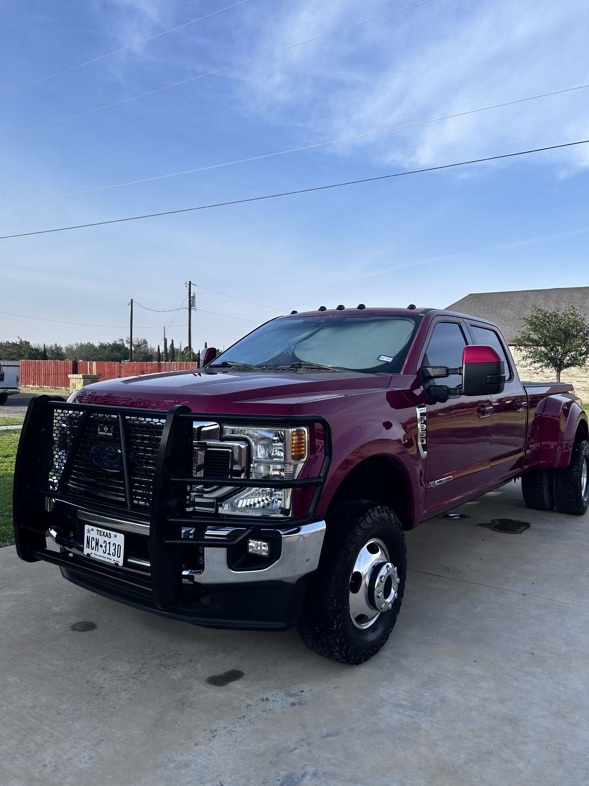 Ford F-350 Super Duty after Black Label exterior detail with mirror gloss finish