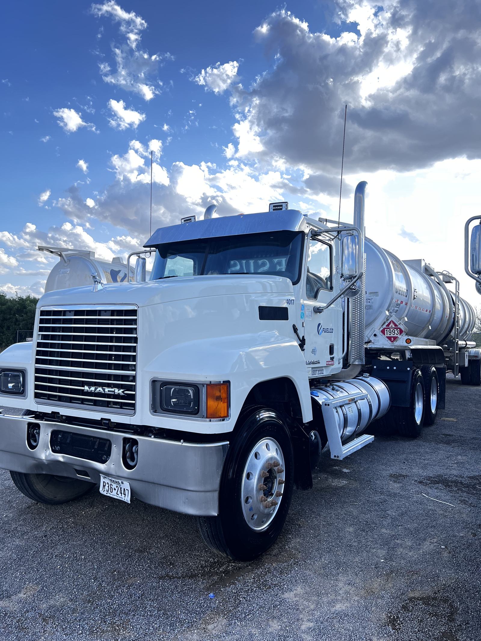 Black Label Fleet & Detail - freshly detailed Fuelco tanker truck