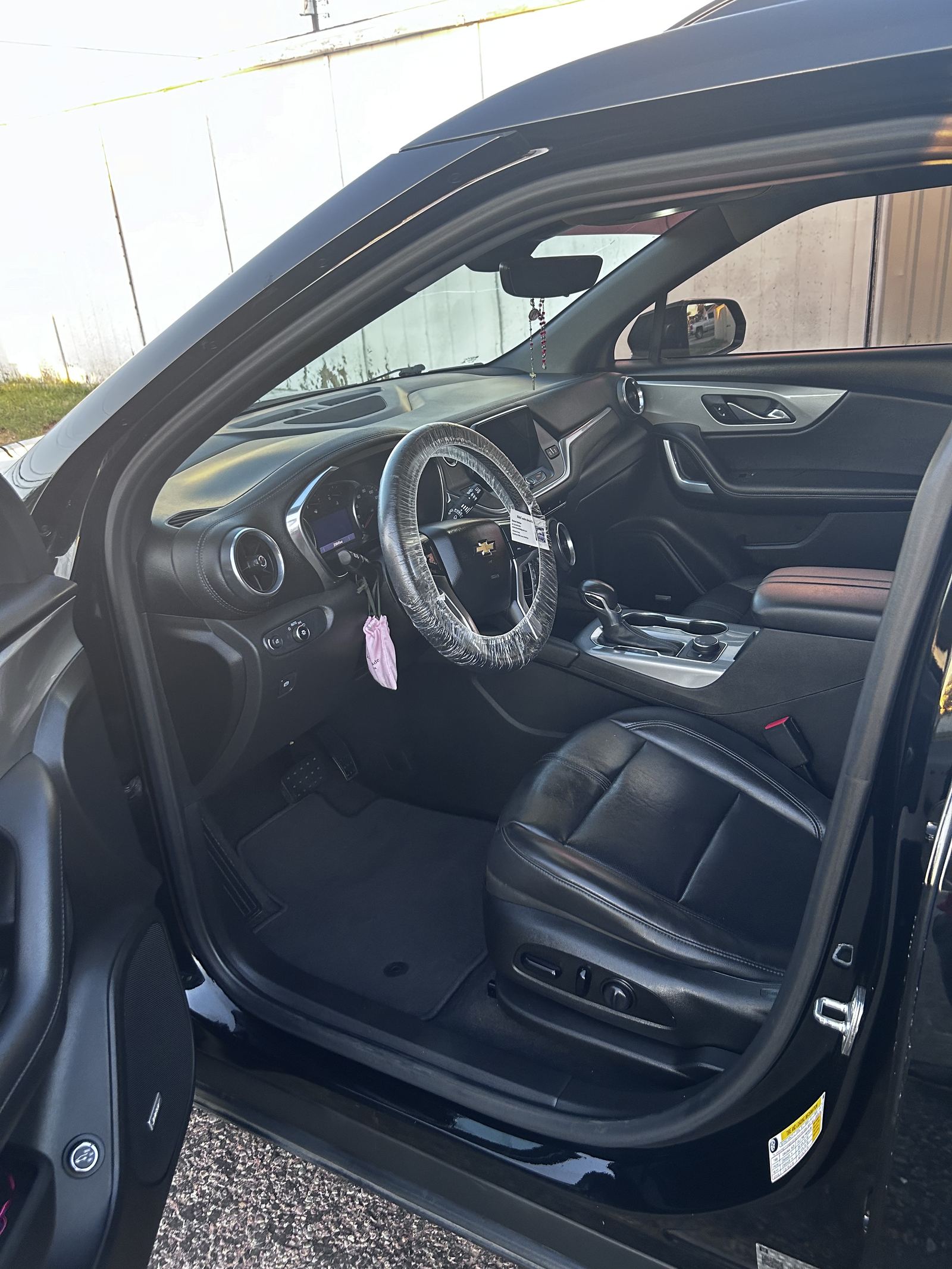 Detailed vehicle interior with clean dashboard and seats